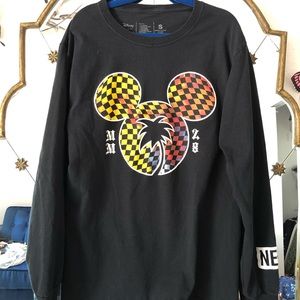 Neff Disney Collection Long Sleeve Black Shirt S